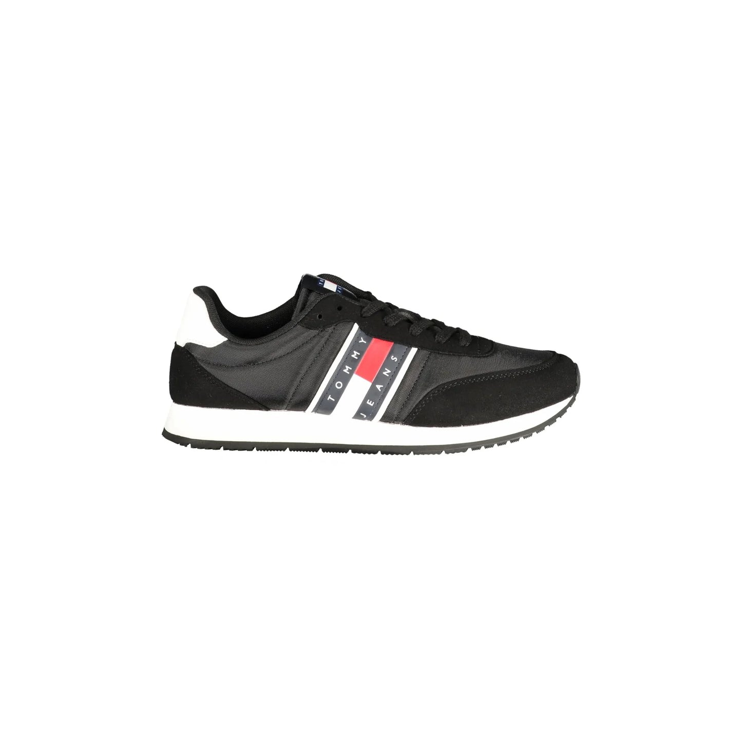 Tommy Hilfiger Sneakers Uomo Nere Stampa Logo Nero - foto prodotto