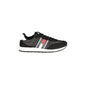 Tommy Hilfiger Sneakers Uomo Nere Stampa Logo Nero - foto prodotto
