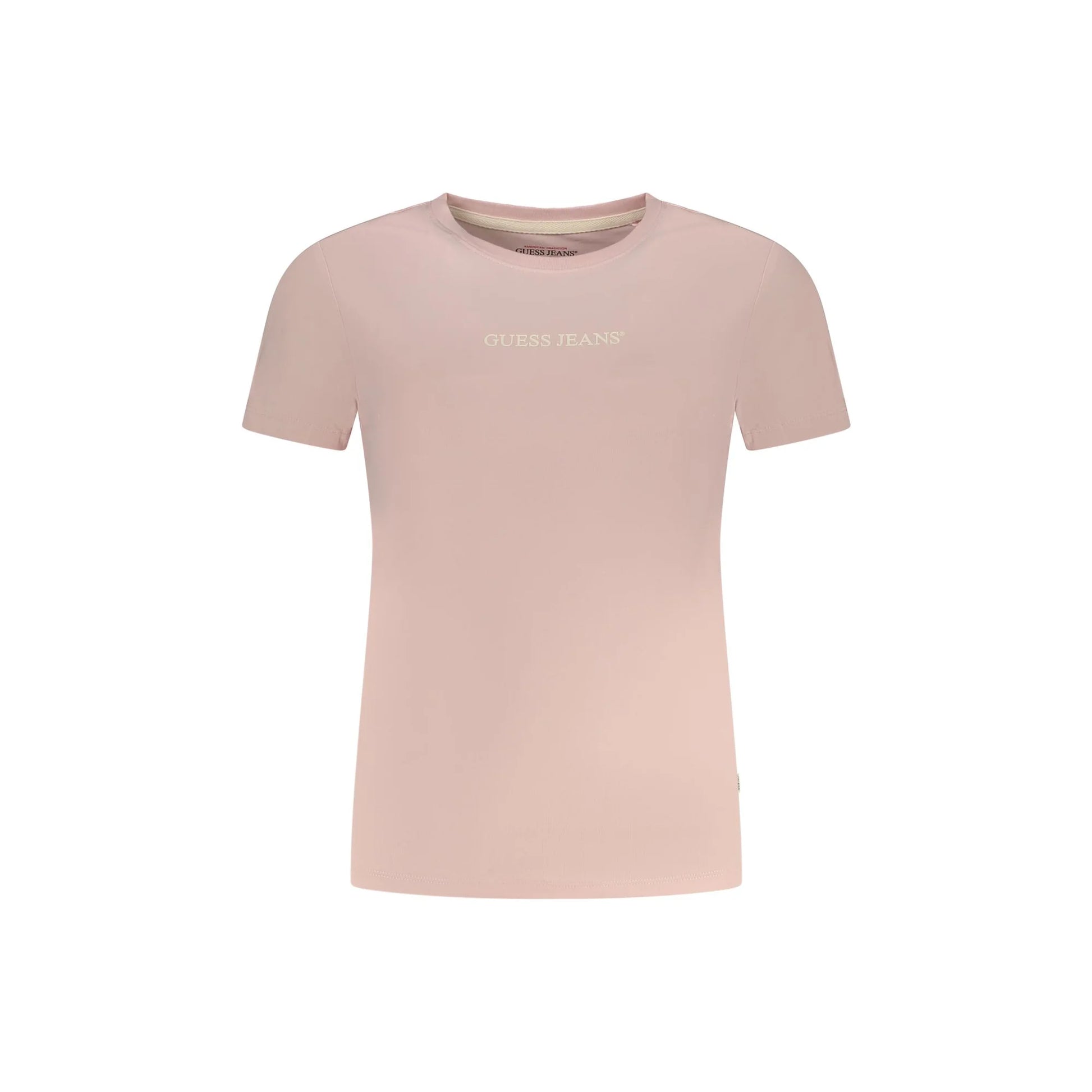 Guess Jeans T-Shirt Maniche Corte Donna Rosa Stampa Logo - foto prodotto