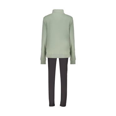 FREDDY FELPA CON ZIP DONNA VERDE