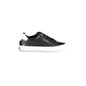 CALVIN KLEIN Scarpe Sneakers Donna Nere con Dettagli a Contrasto e Logo Nero - foto prodotto