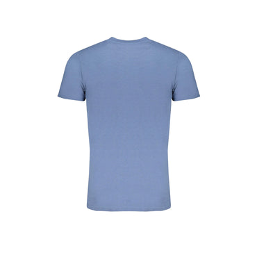 Norway 1963 T-Shirt Maniche Corte Uomo Blu Ricamo - vista 2