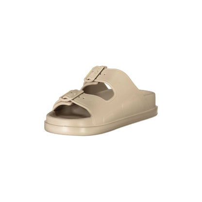 Blauer Ciabatte donna beige
