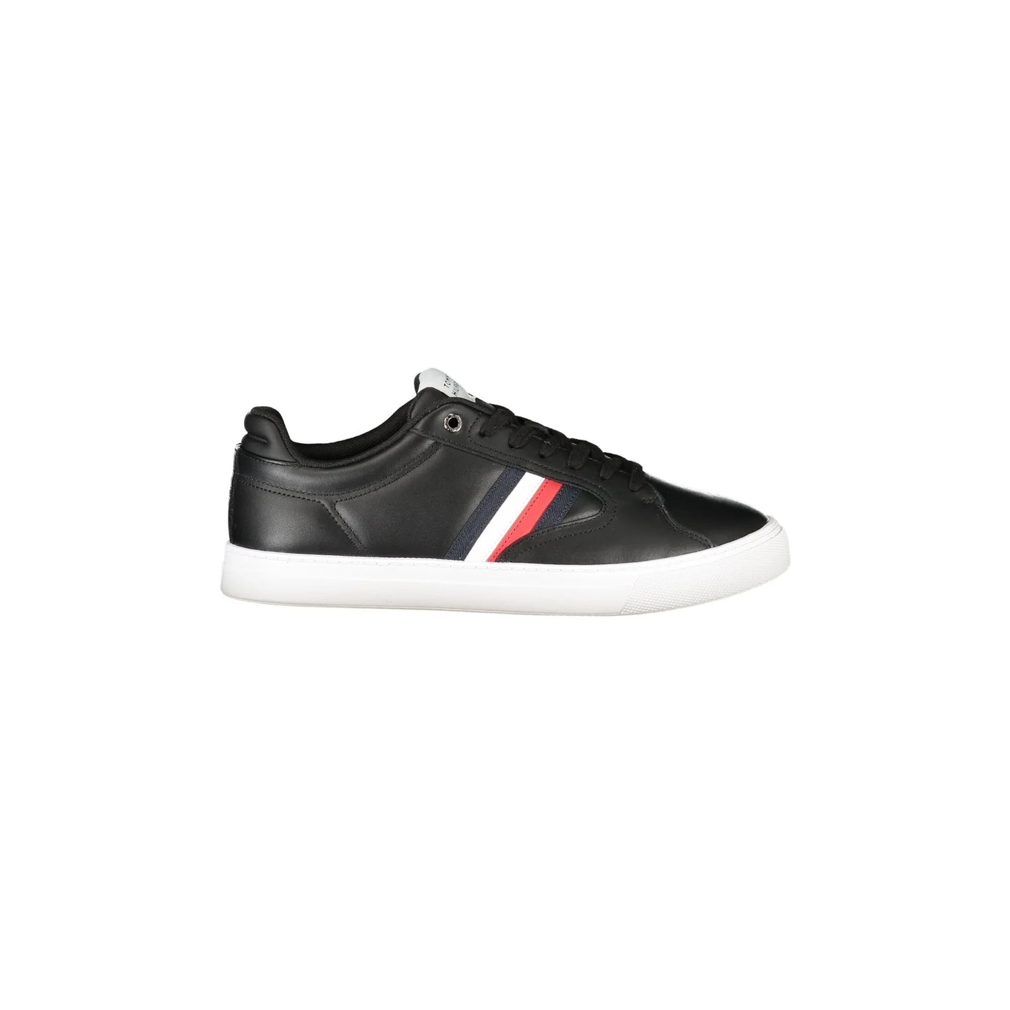 TOMMY HILFIGER Sneakers Uomo Nere con Lacci e Dettagli a Contrasto Nero - foto prodotto