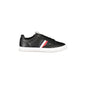 TOMMY HILFIGER Sneakers Uomo Nere con Lacci e Dettagli a Contrasto Nero - foto prodotto