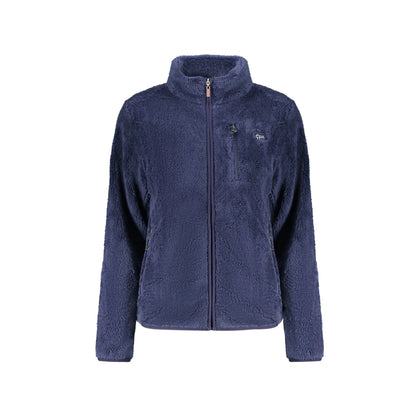 Norway 1963 Felpa Donna Blu con Zip Peluche Applicazione Logo Felpe - foto prodotto