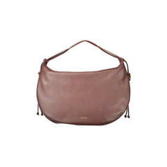Coccinelle Borsa a Spalla Pelle Donna Marrone Logo