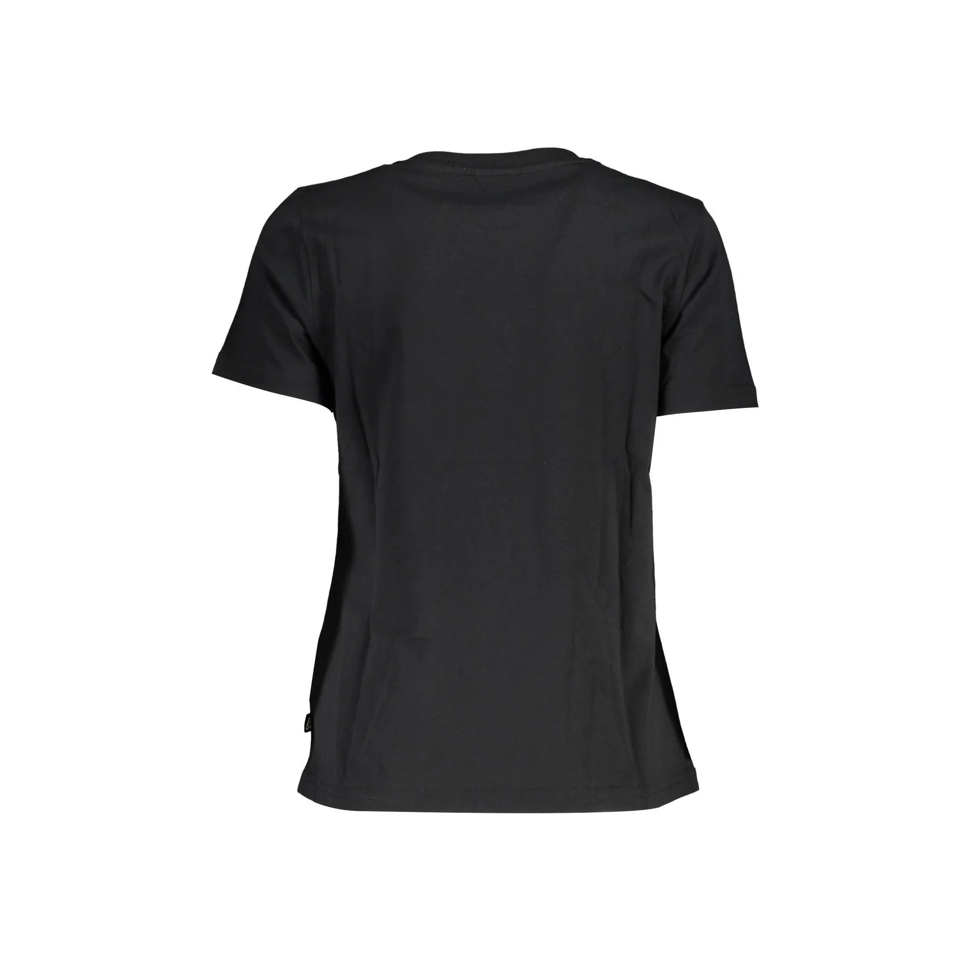 K-Way T-Shirt Maniche Corte Donna Nera Logo nero - vista 2