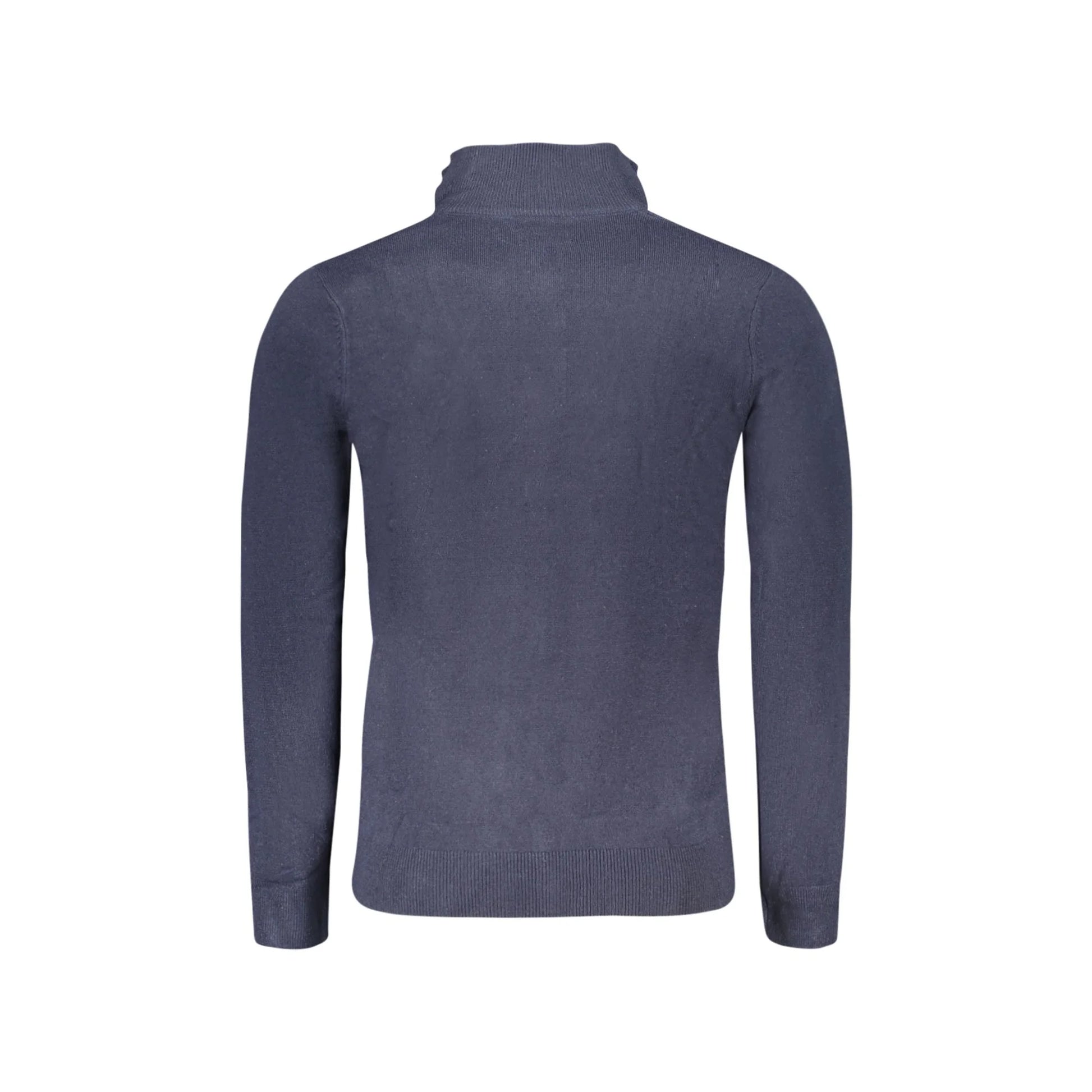 North Sails Maglia Uomo Blu Mezza Zip in Maglia Morbida Maglie - vista 2