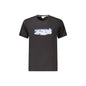 Pepe Jeans T-Shirt Maniche Corte Uomo Nera Stampa Logo Nero - foto prodotto