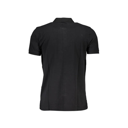 Gian Marco Venturi Polo Maniche Corte Uomo Nera Logo nero - vista 2