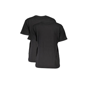 Fila T-Shirt Maniche Corte Donna Nera Stampa Logo nero - vista 2