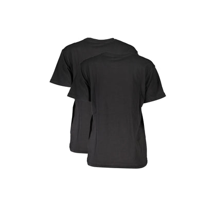 Fila T-Shirt Maniche Corte Donna Nera Stampa Logo nero - vista 2