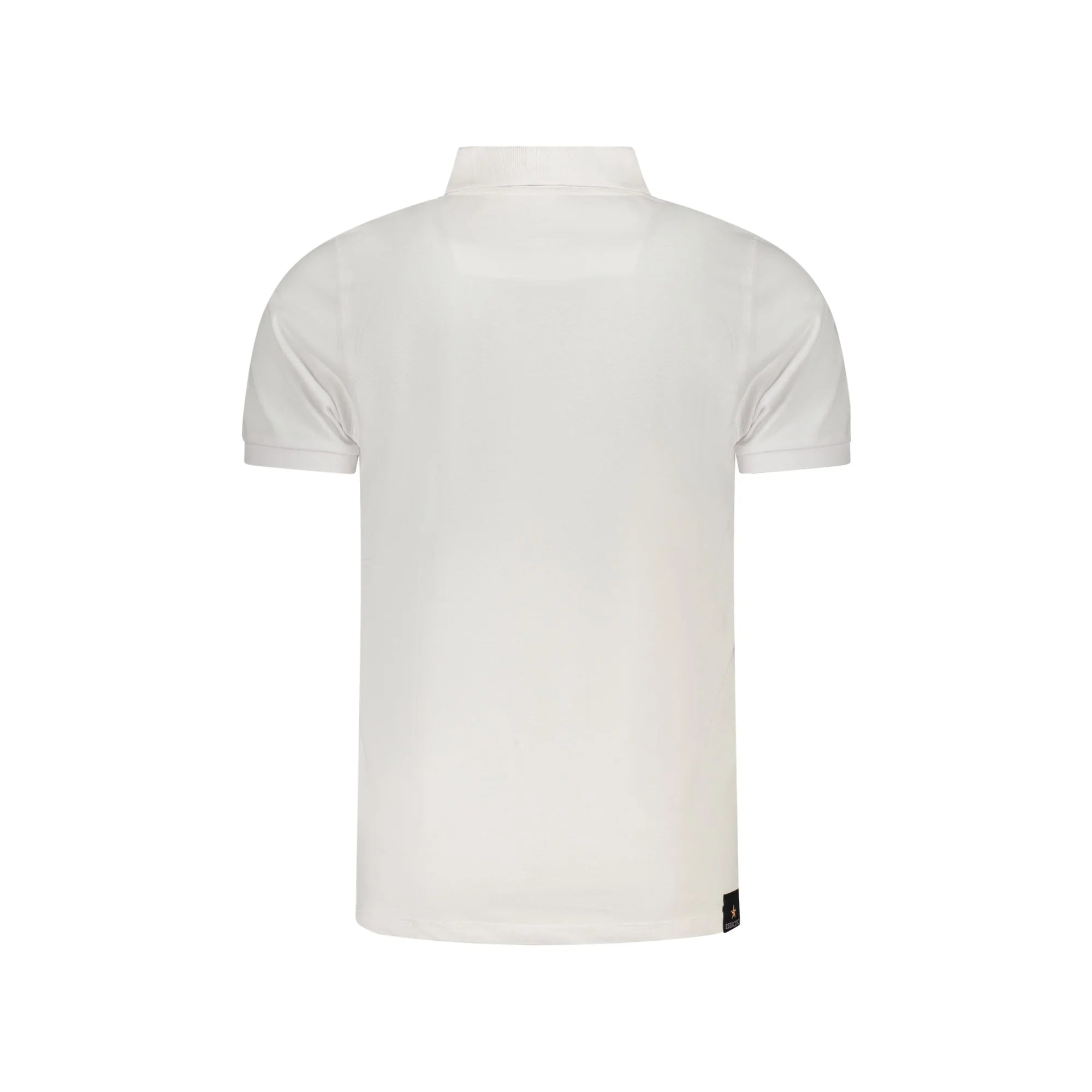 Accademia Militare Polo Maniche Corte Uomo Bianca Stampa Logo bianco - vista 2