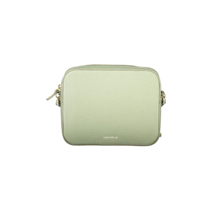 Coccinelle Borsa Donna Verde Mini Tebe Tracolla Pelle Zip Logo Borse - foto prodotto