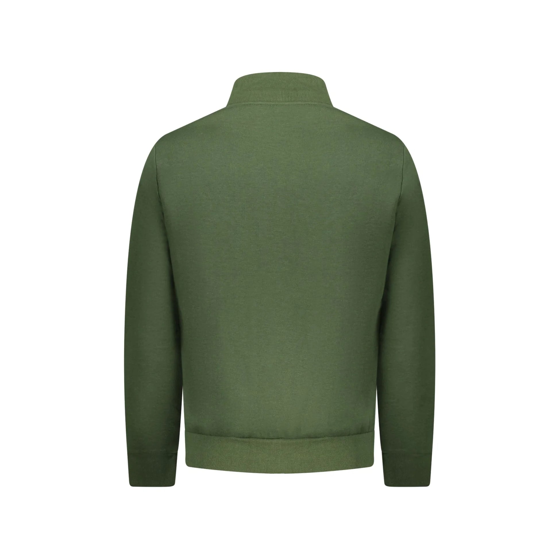 Norway 1963 Felpa Uomo Verde con Zip Felpata Applicazione Logo Felpe - vista 2