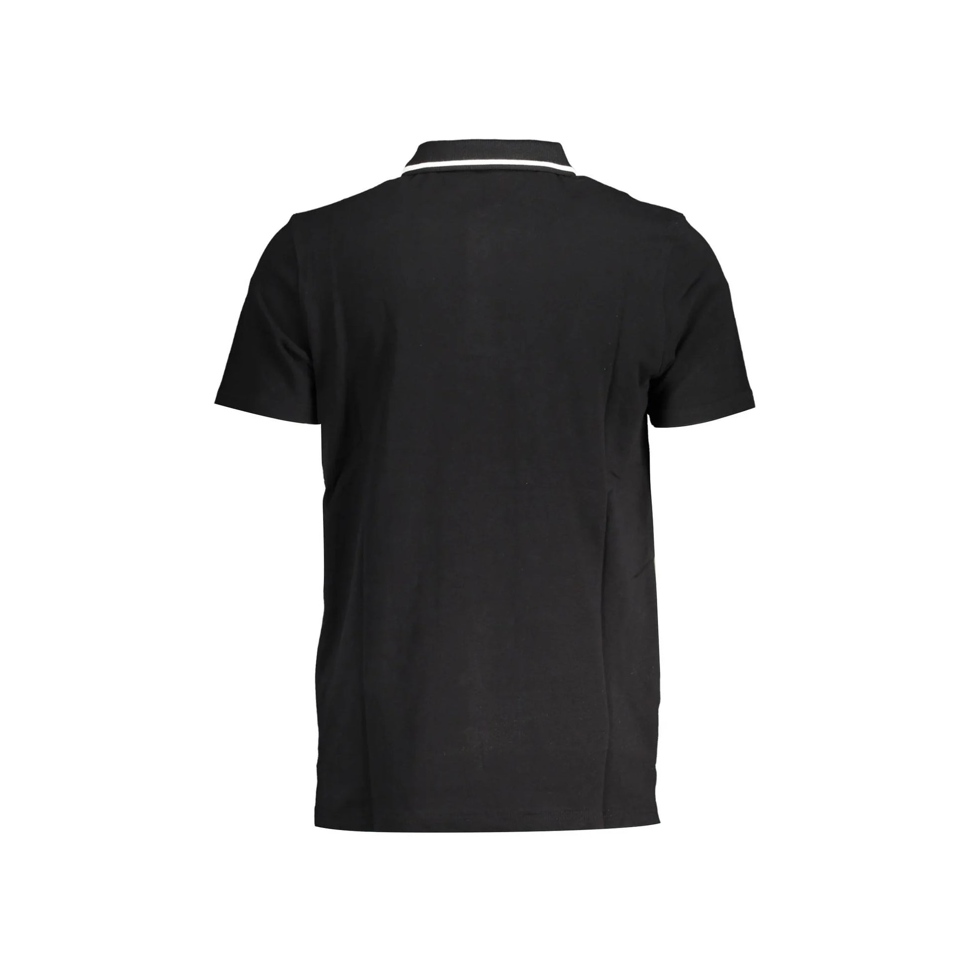 Fila Polo Maniche Corte Uomo Nera Logo nero - vista 2