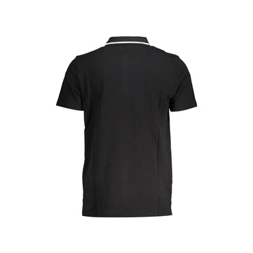 Fila Polo Maniche Corte Uomo Nera Logo nero - vista 2