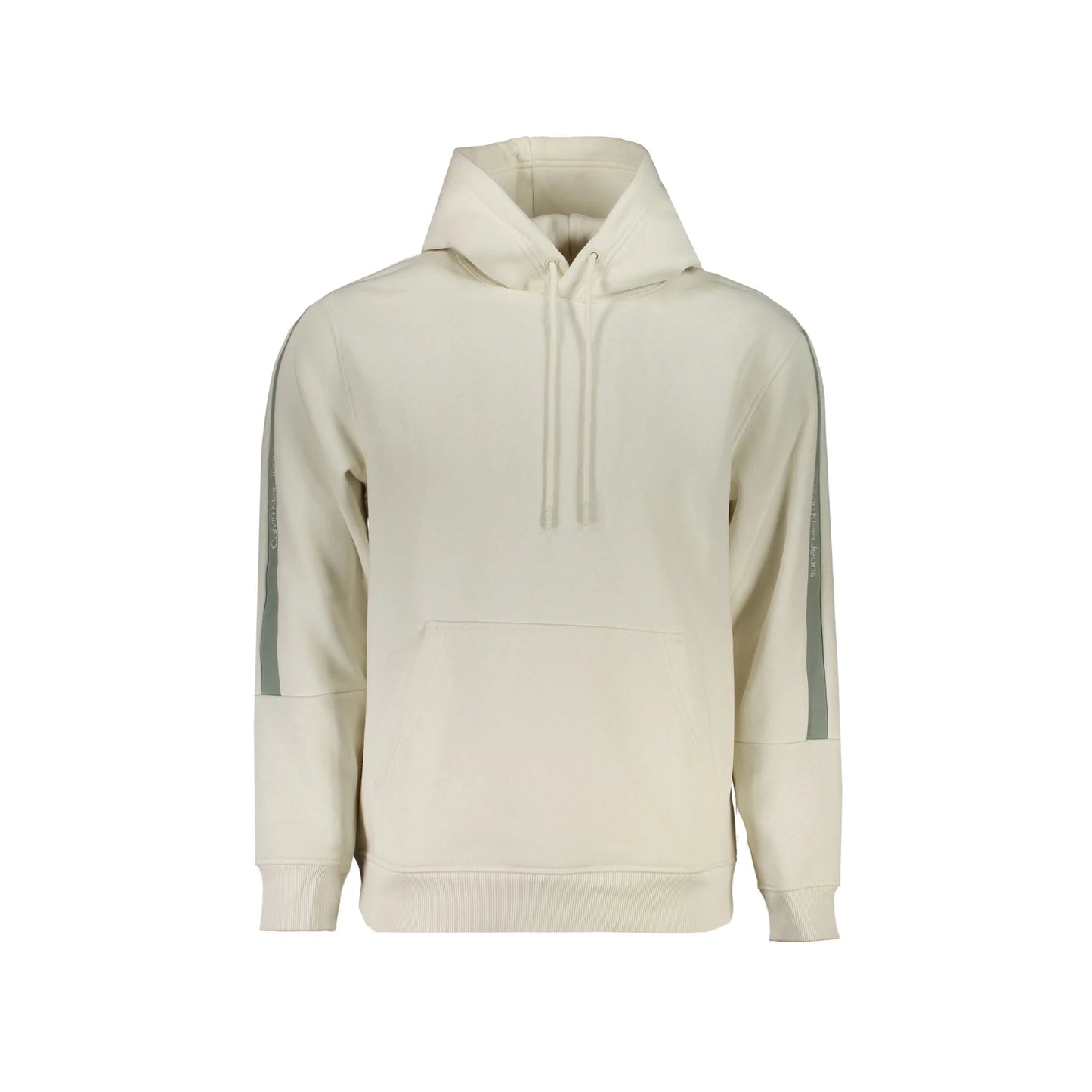 Calvin Klein Felpa Maniche Lunghe Uomo Bianca Stampa Logo Felpe Bianco - foto prodotto