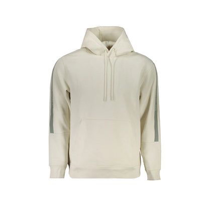 Calvin Klein Felpa Maniche Lunghe Uomo Bianca Stampa Logo Felpe Bianco - foto prodotto