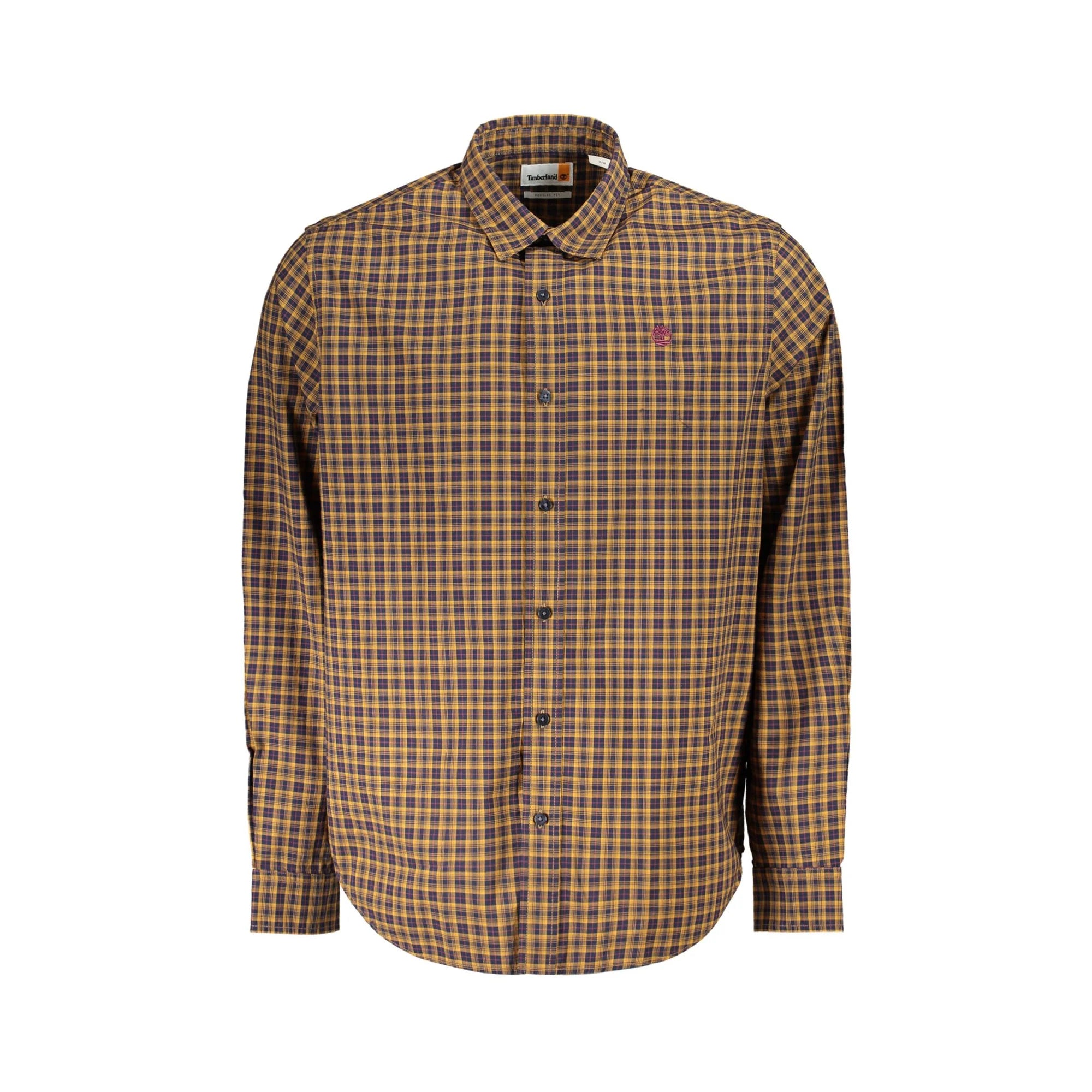 Timberland Camicia Maniche Lunghe Uomo Gialla Ricamo Camicie Giallo - foto prodotto