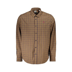 Timberland Chemise Manches Longues Homme Jaune Broderie