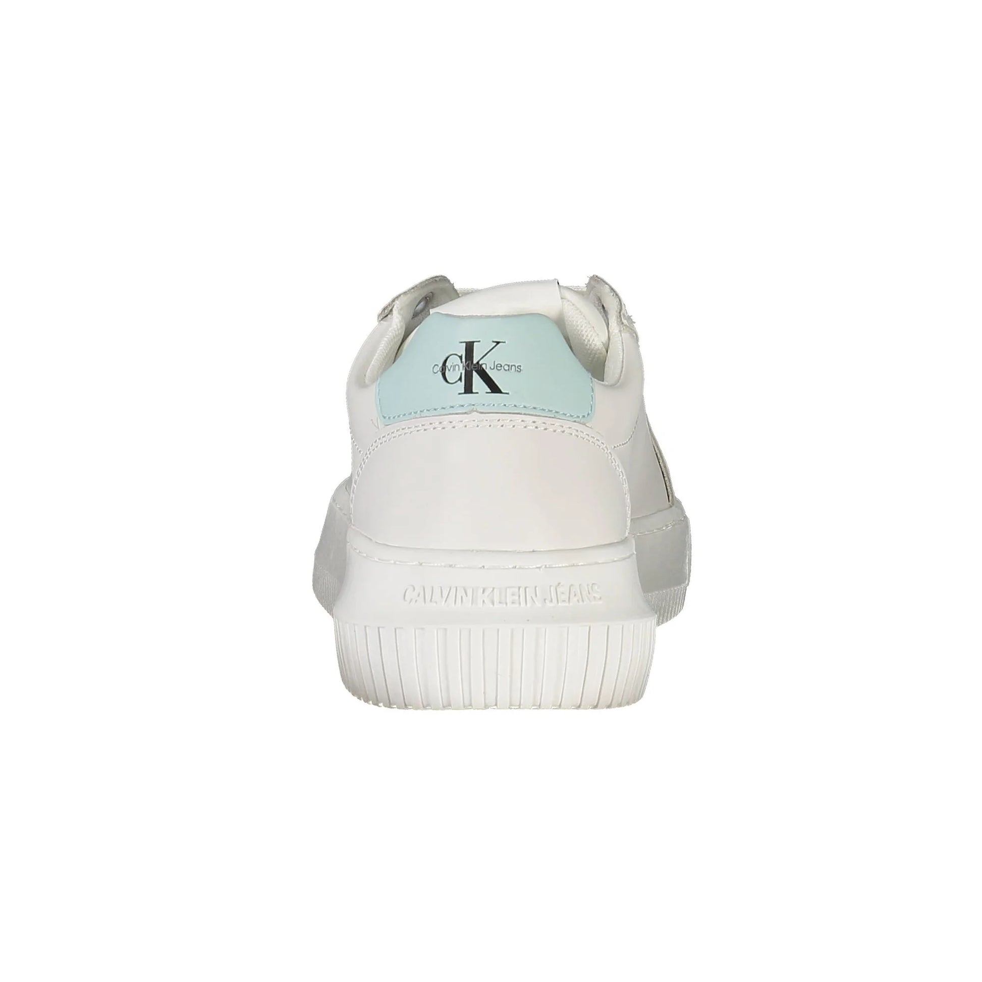 CALVIN KLEIN Scarpe Sneakers Donna Bianche con Dettagli a Contrasto bianco - vista 3