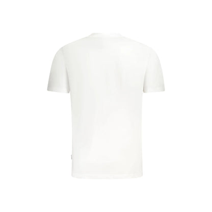 Fila T-Shirt Maniche Corte Uomo Bianca Stampa bianco - vista 2
