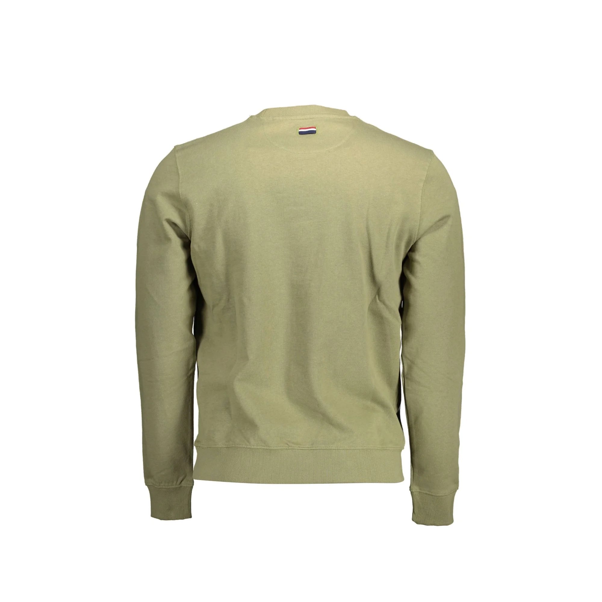 U.S. POLO FELPA SENZA ZIP UOMO VERDE