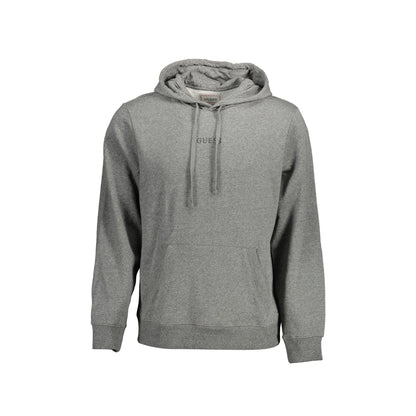 Guess Jeans Felpa Maniche Lunghe Uomo Grigia Stampa Logo Felpe Grigio - foto prodotto