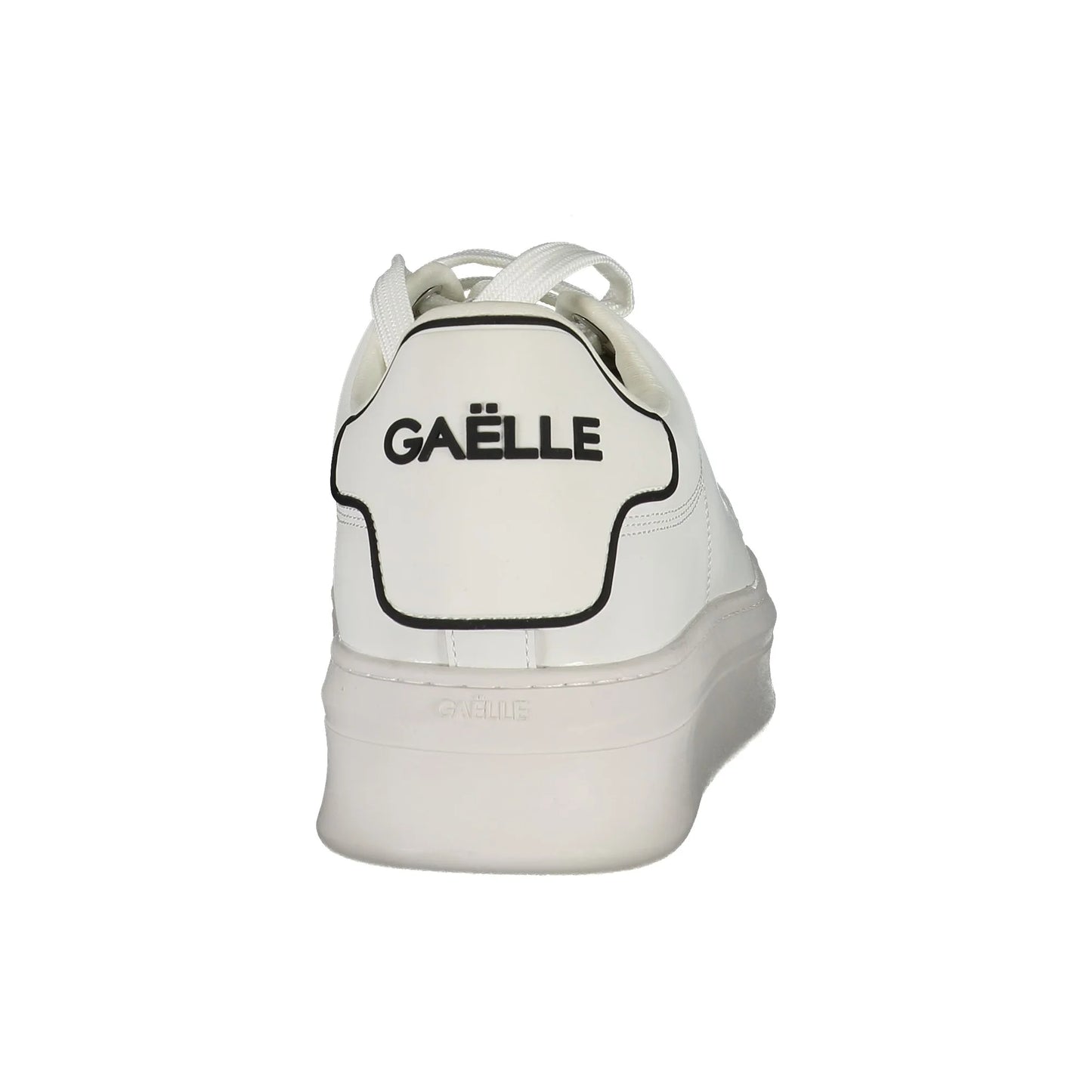 GAELLE PARIS Scarpe Sneakers Uomo Bianche con Dettagli a Contrasto bianco - vista 3