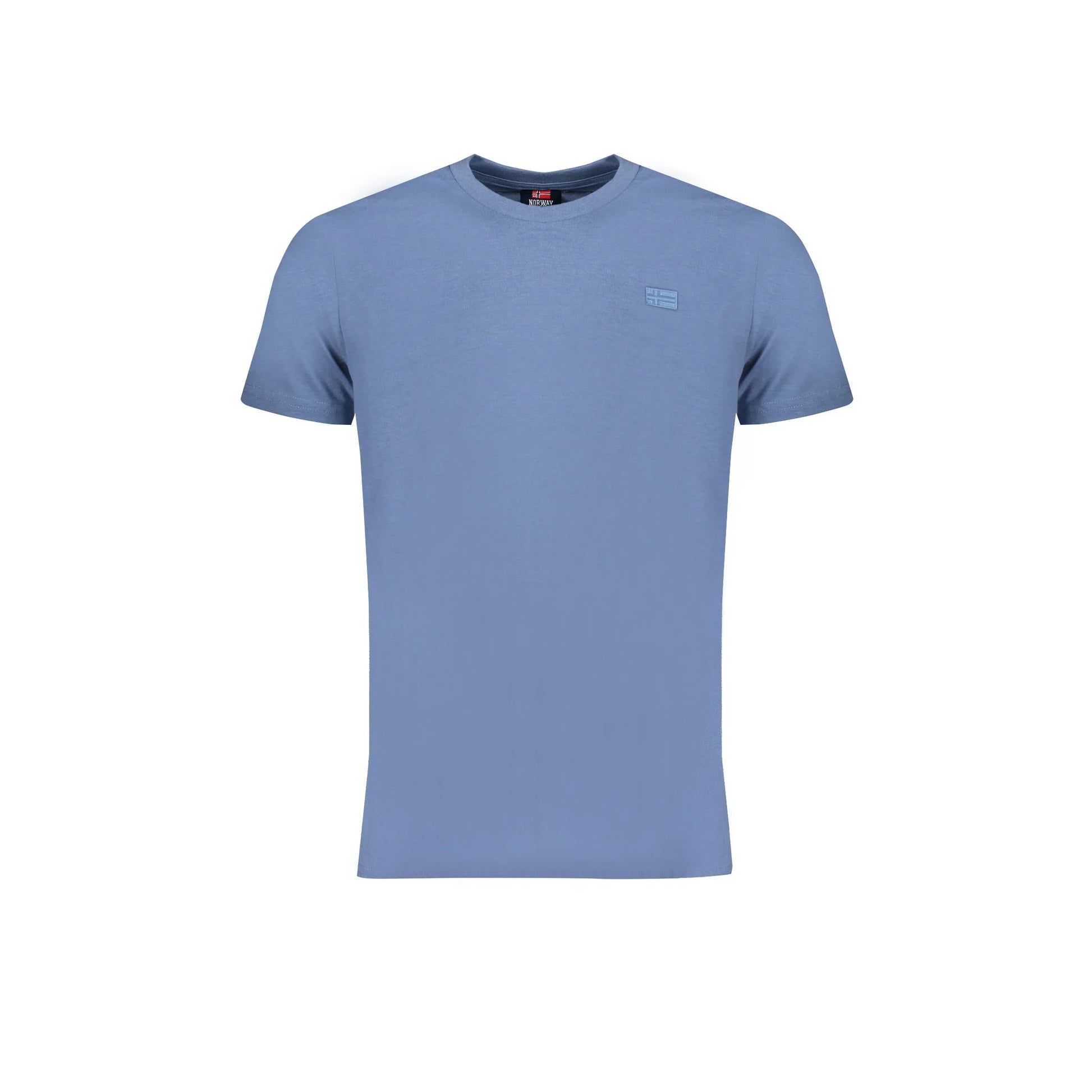 Norway 1963 T-Shirt Maniche Corte Uomo Blu Ricamo - foto prodotto