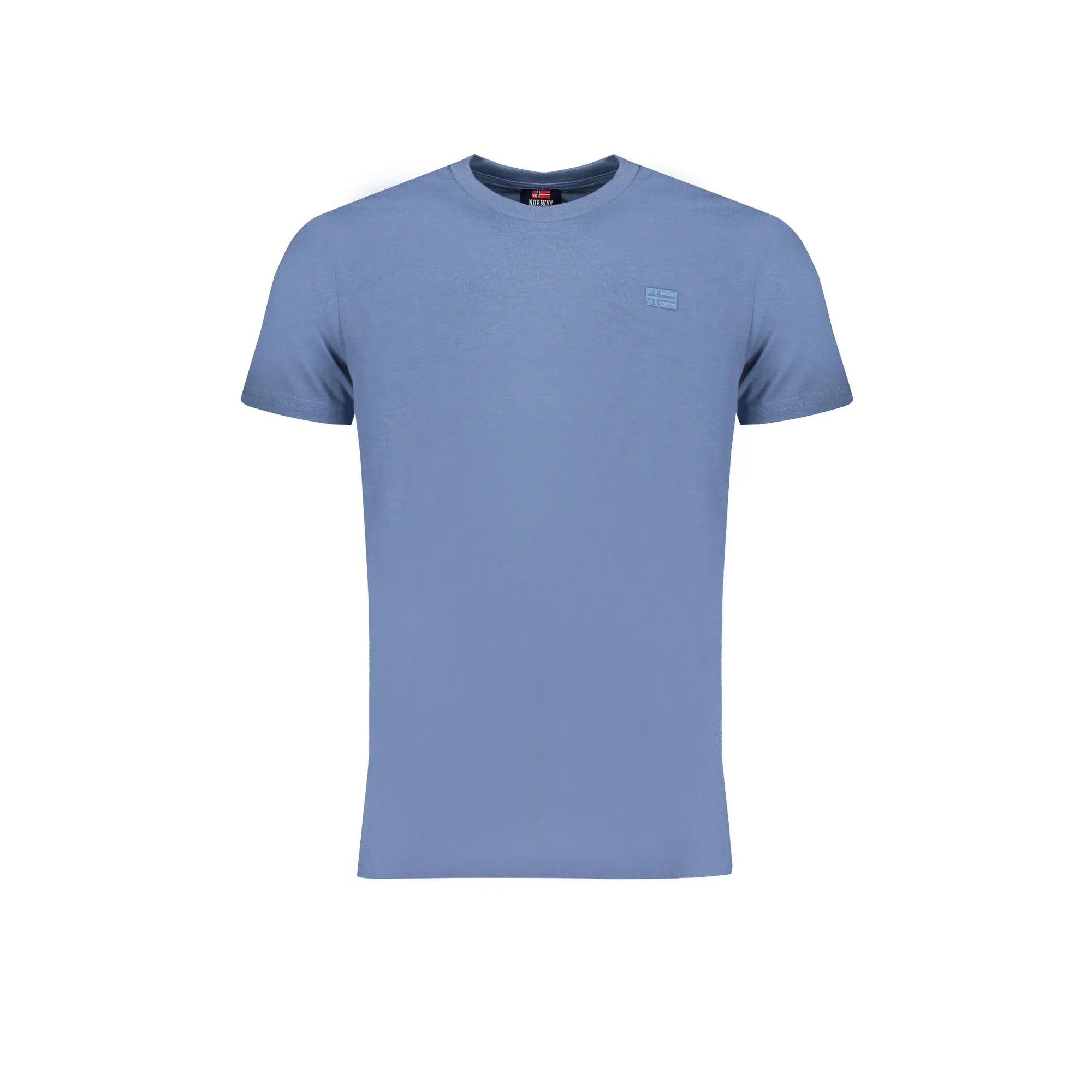 Norway 1963 T-Shirt Maniche Corte Uomo Blu Ricamo - foto prodotto