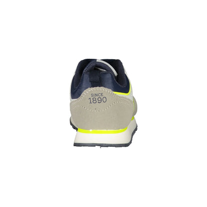 U.S. POLO ASSN. Scarpe Sportive Bambino Blu con Dettagli a Contrasto Sneakers - vista 3