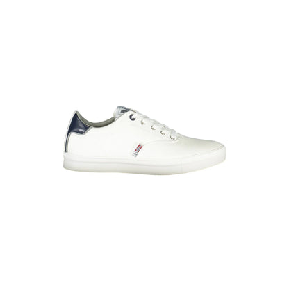 NAPAPIJRI Scarpe Sportive Uomo Bianche con Dettagli a Contrasto Napapijri Shoes Sneakers Bianco - foto prodotto