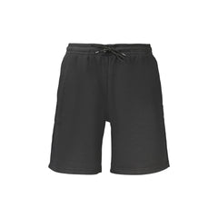 K-Way Short Uomo Nero Stampa Logo