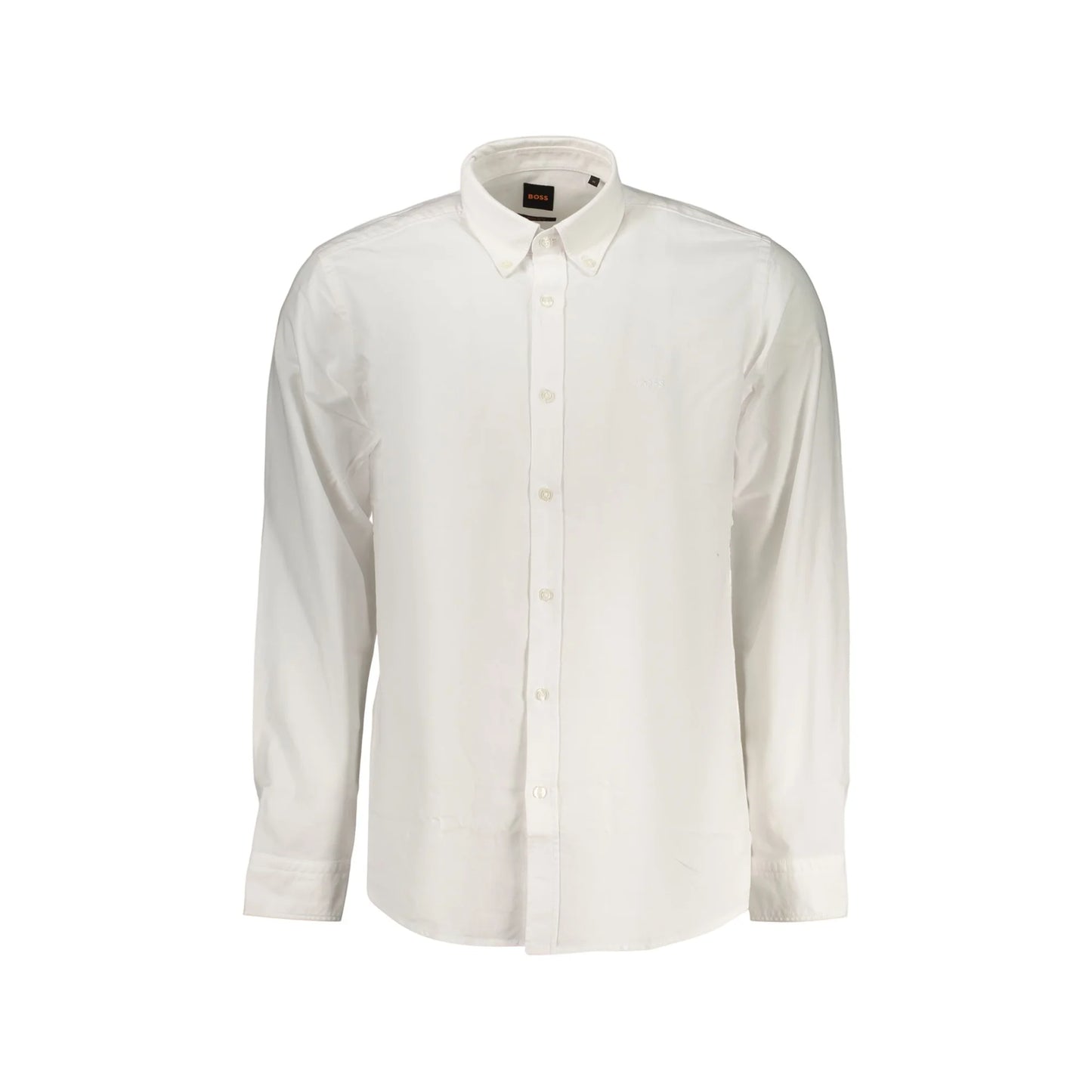 BOSS CAMICIA MANICHE LUNGHE UOMO BIANCO