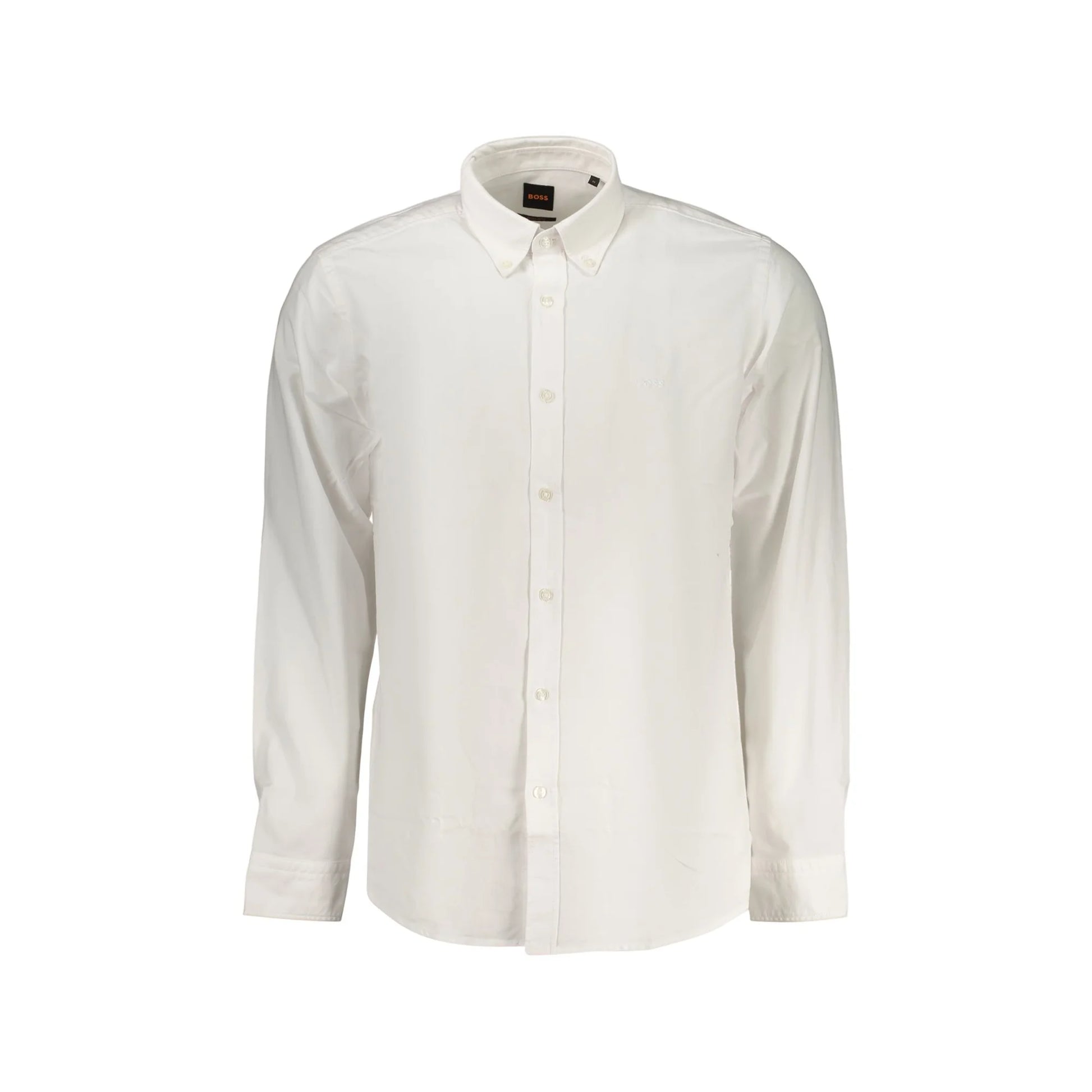 BOSS CAMICIA MANICHE LUNGHE UOMO BIANCO