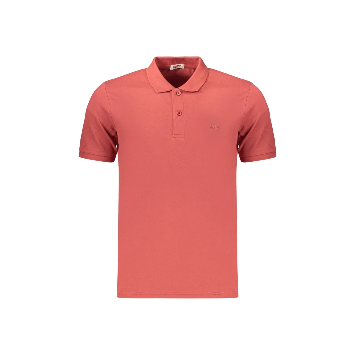 RIFLE POLO MANICHE CORTE UOMO ROSSO