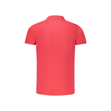 Norway 1963 Polo Maniche Corte Uomo Rossa Logo rosso - vista 2