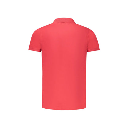 Norway 1963 Polo Maniche Corte Uomo Rossa Logo rosso - vista 2
