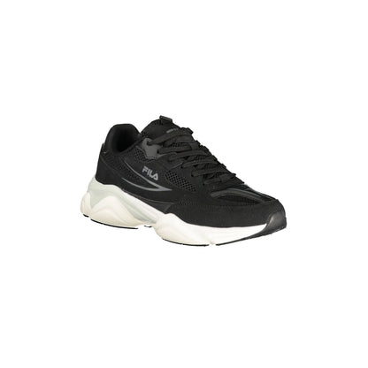Fila Sneakers Uomo Nere Stampa Logo nero - vista 2