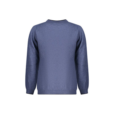 North Sails Maglione Bambino Blu Girocollo Lana Cachemire Logo Maglie unisex - vista 2