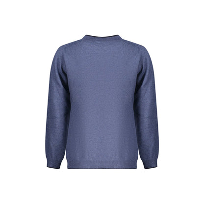 North Sails Maglione Bambino Blu Girocollo Lana Cachemire Logo Maglie unisex - vista 2