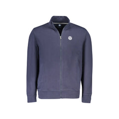 North Sails Felpa con Zip Uomo Blu in Cotone