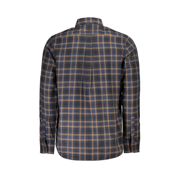 Timberland Camicia Maniche Lunghe Uomo Blu Ricamo Camicie - vista 2