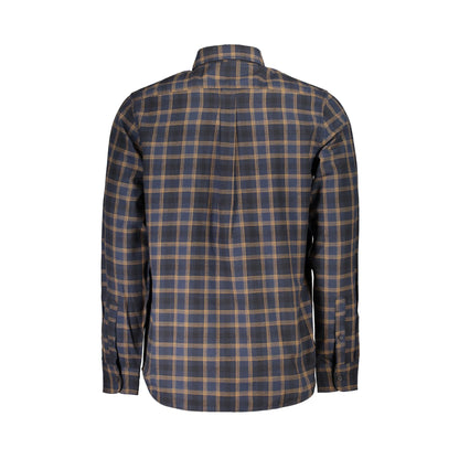 Timberland Camicia Maniche Lunghe Uomo Blu Ricamo Camicie - vista 2