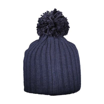 NORWAY 1963 Berretto Donna Blu con Pompon e Logo Cappelli - vista 2
