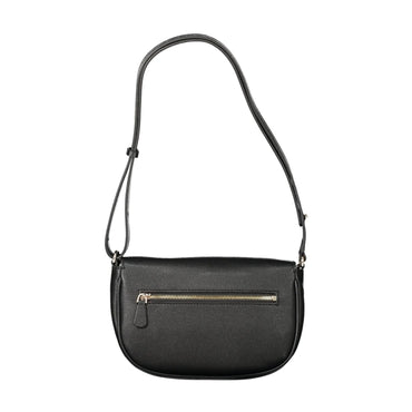 Guess Jeans Borsa a Spalla Donna Nera Logo Borse nero - vista 2