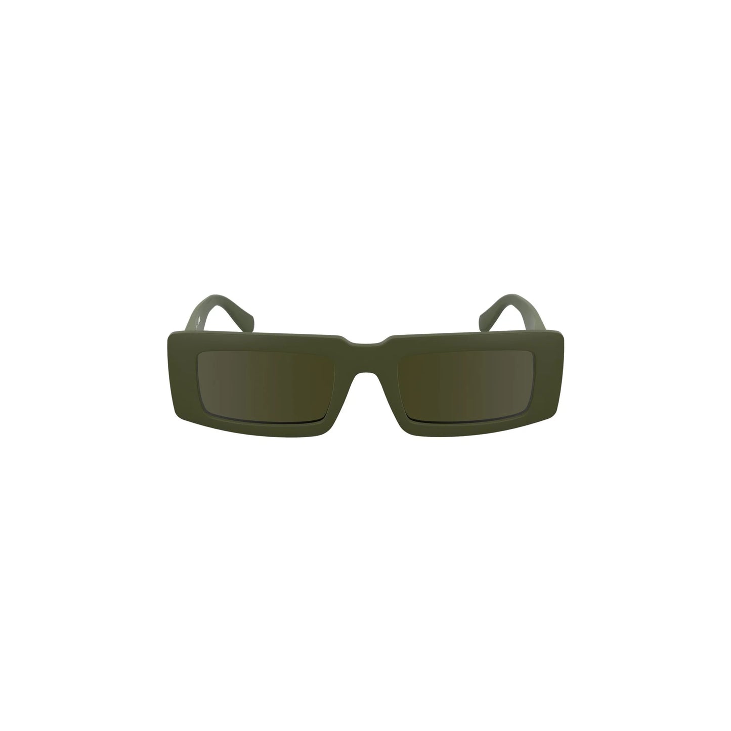 Calvin Klein Occhiali da Sole Donna Verde Lente Rettangolare Logo - foto prodotto